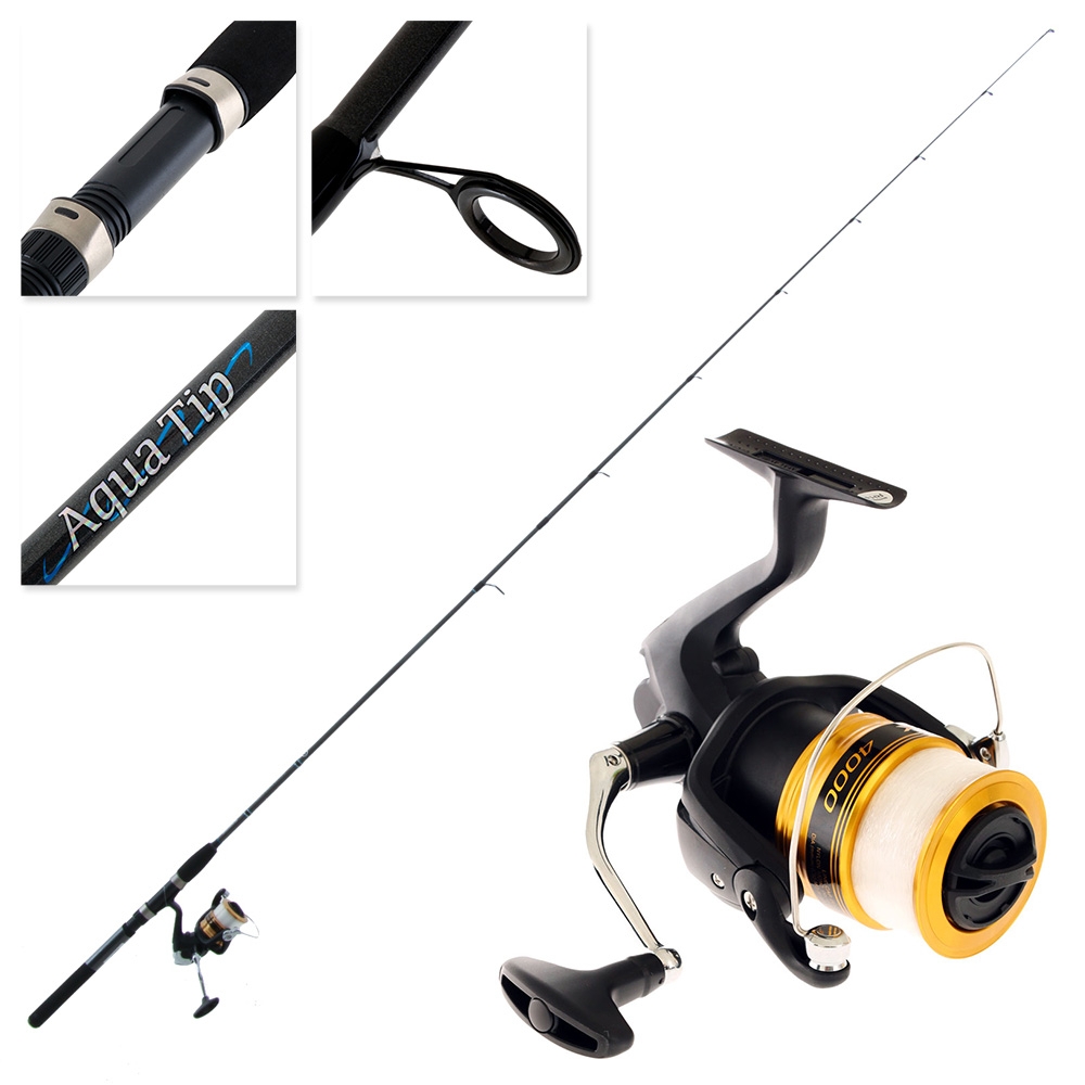 Shimano FX 4000 FC Aquatip Kids Combo with Line 7ft 3-6kg 2pc