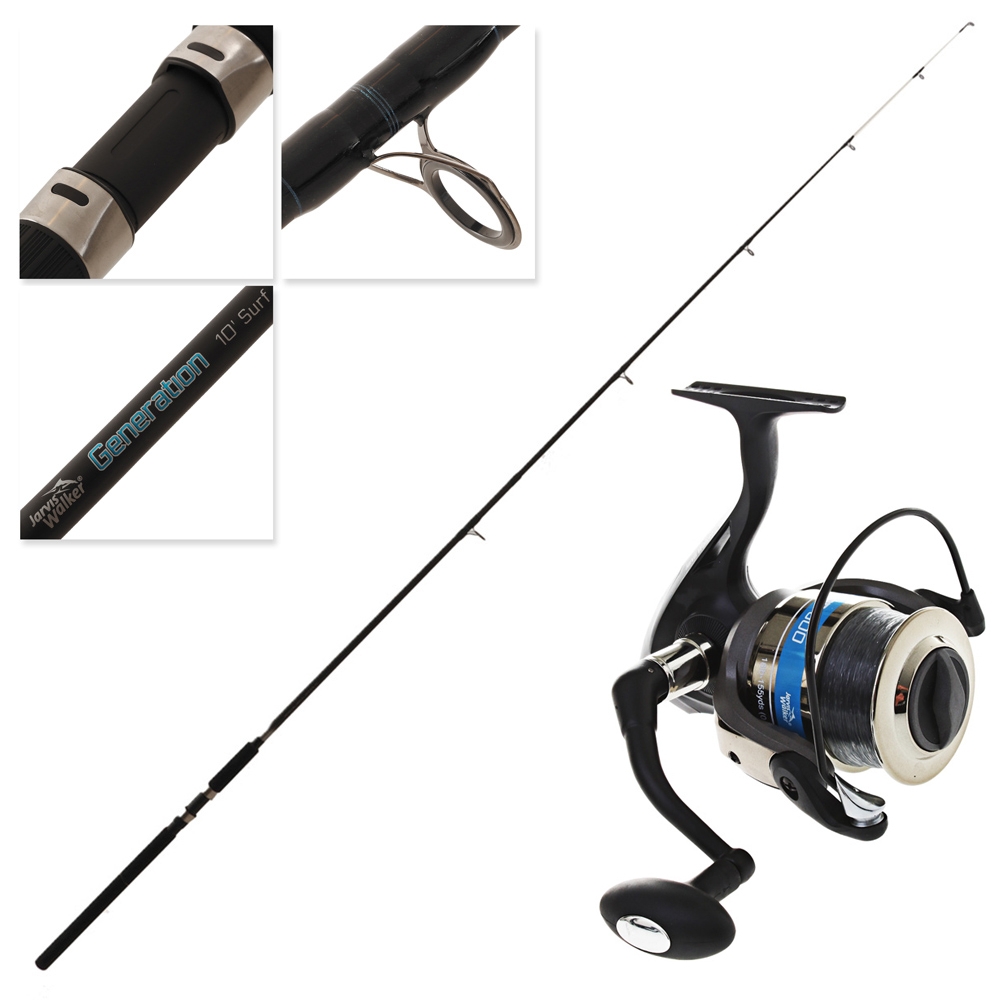 Jarvis Walker Generation 600 GP/Surfcasting Combo with Line 10ft 4-10kg 3pc