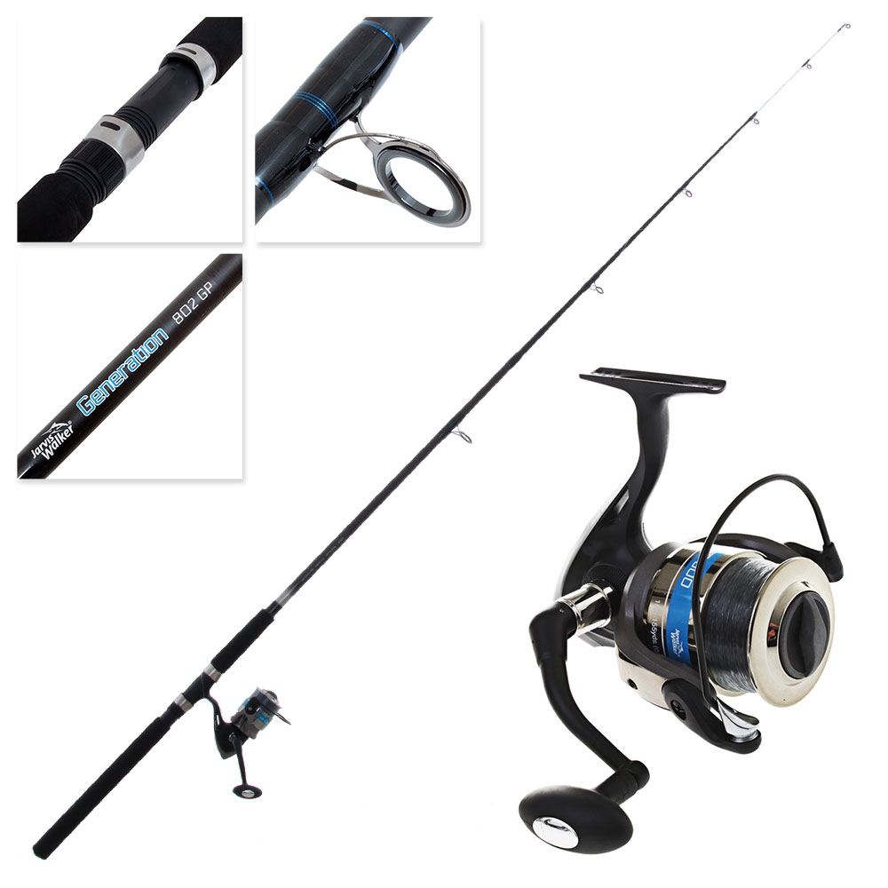 Jarvis Walker Generation 600 Boat Combo with Line 8ft 5-10kg 2pc