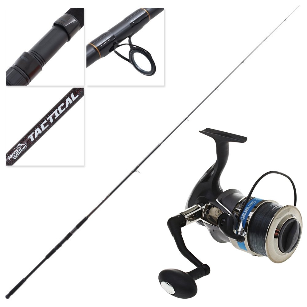 Jarvis Walker Generation 800 Tactical 1002HFS Rock Spin Combo 10ft 10-15kg 2pc