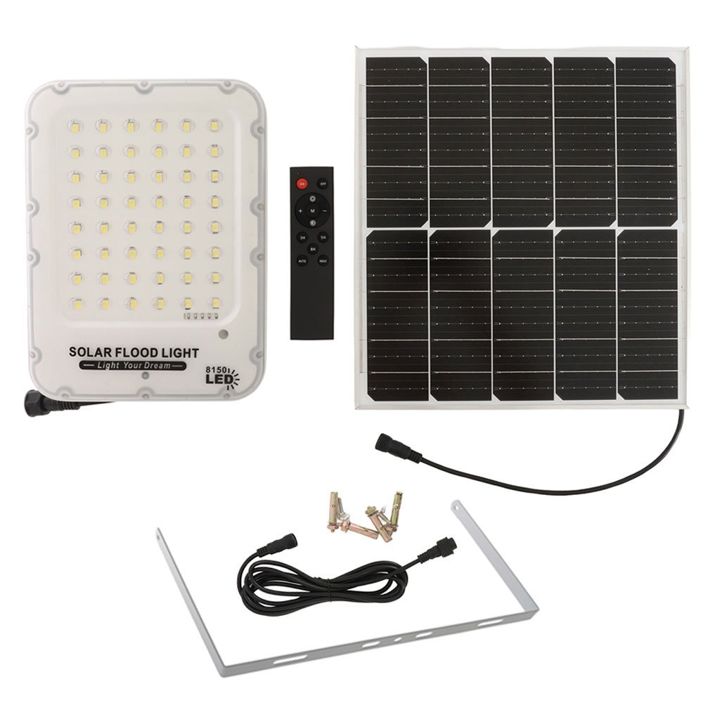 Solar Floodlight IP66 Waterproof 1200lm