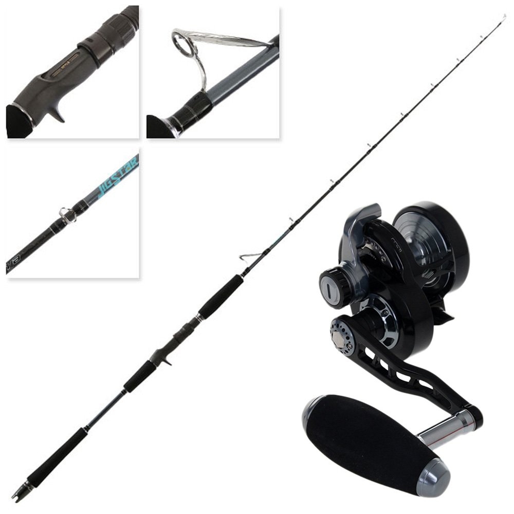 Maxel Transformer F30CH and Jig Star Ninja Jigging Combo Light 5ft 2in PE2-5 1pc