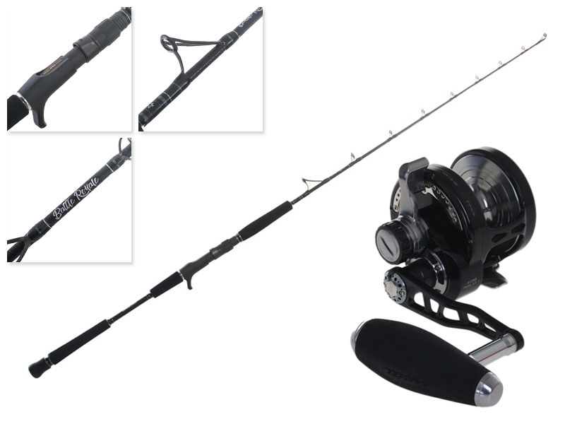 Maxel Transformer F70 and Jig Star Battle Royale Jigging Combo Med-Light 5ft 2in PE3-6 1pc