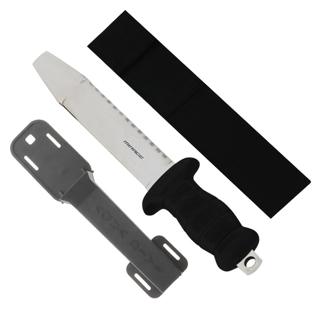 Mirage Abalone and Paua Tool with Sheath 19.5cm