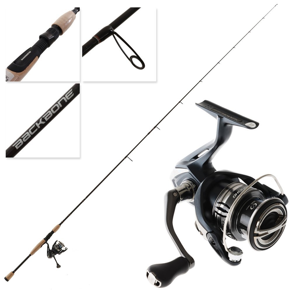 Shimano Miravel 2500 HG Backbone Light Trout Spin Combo 7ft 6in 3-5kg 2pc