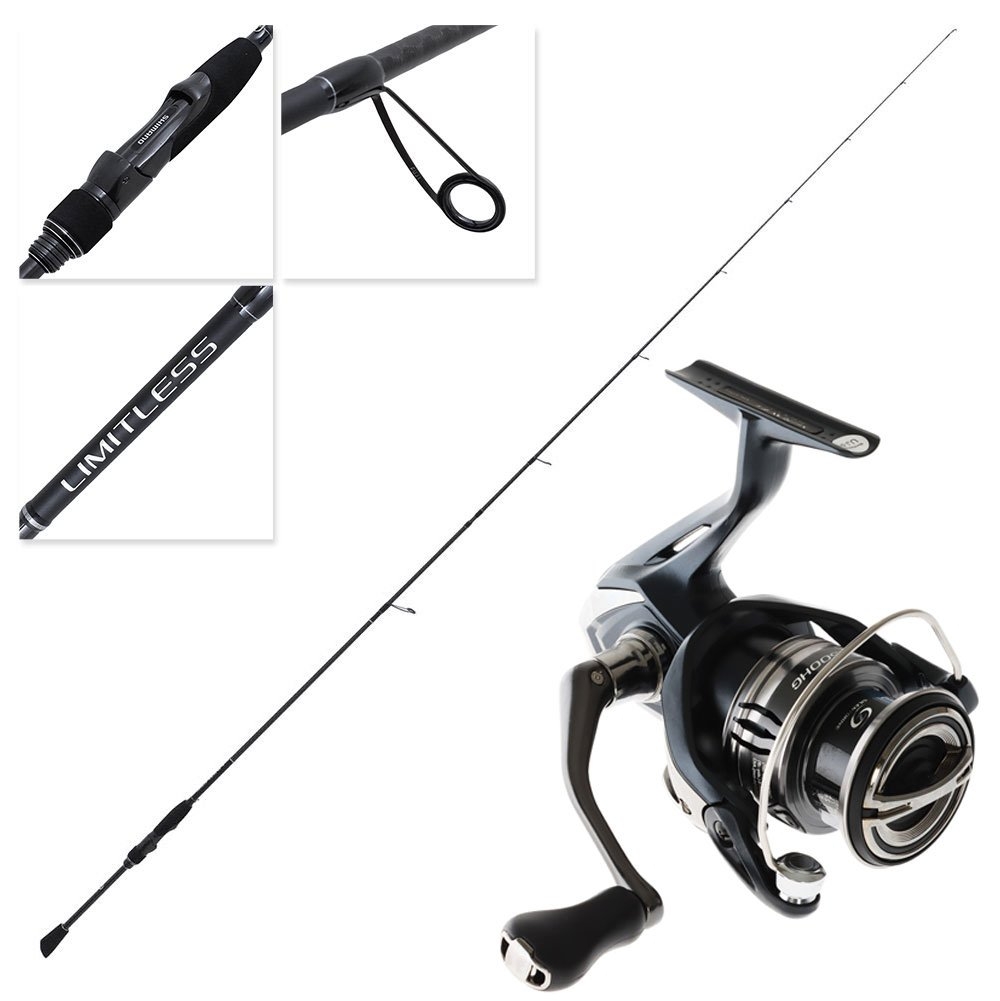 Shimano Miravel 2500 HG Limitless Light Trout Spin Combo 7ft 3-5kg 2pc