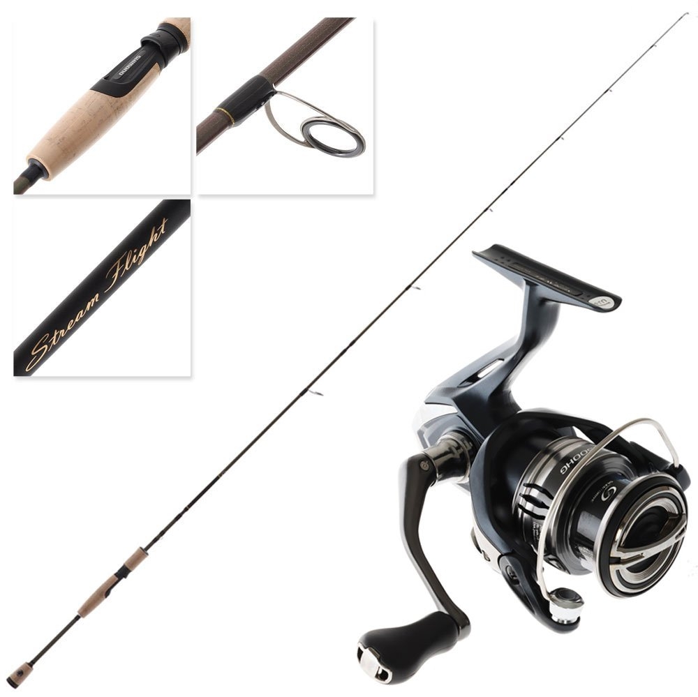 Shimano Miravel 2500 HG Stream Flight Light Spin Freshwater Combo 6ft 6in 2-5kg 4pc
