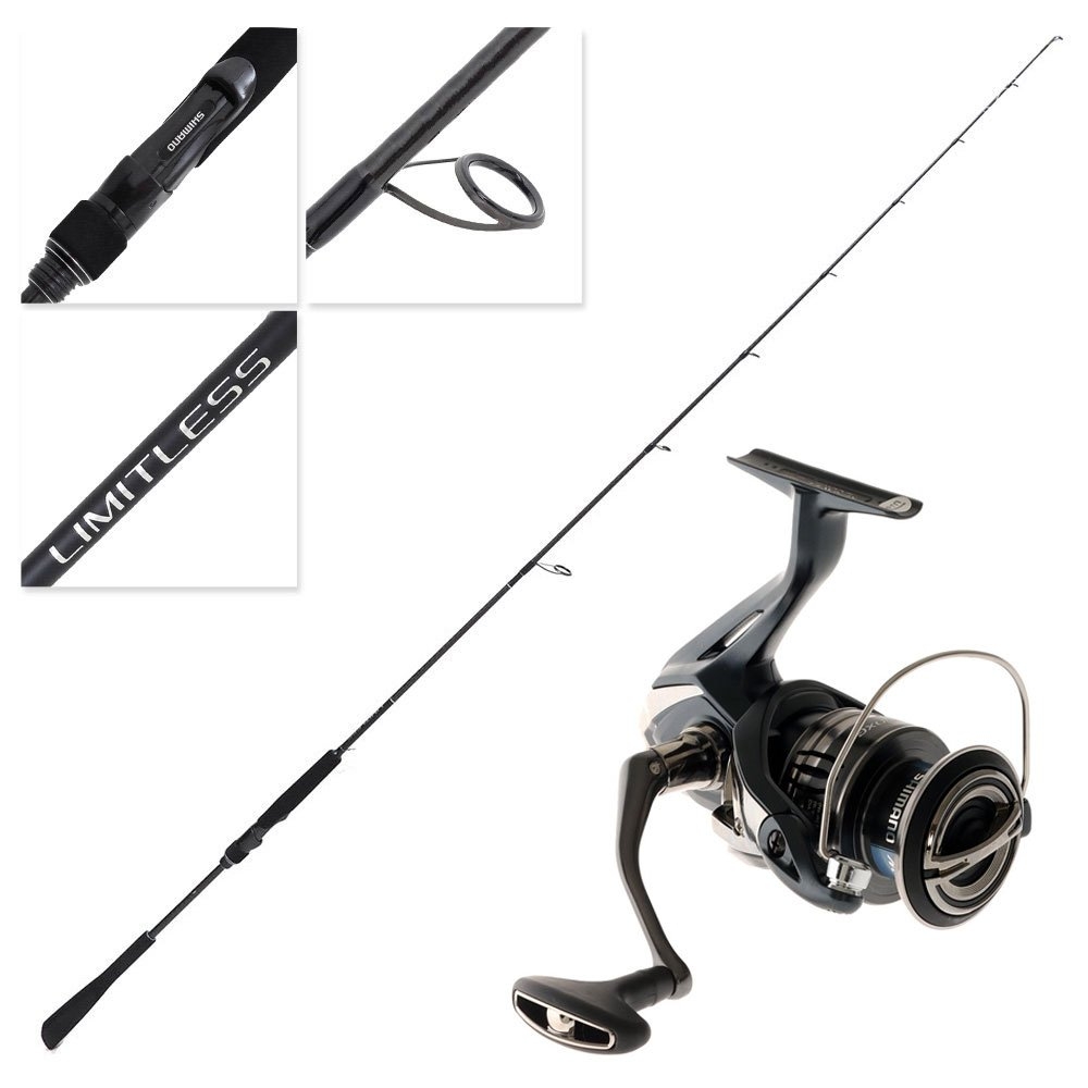 Shimano Miravel 4000 XG Limitless Slow Jig Spin Combo 6ft PE3 Max 200g 1pc