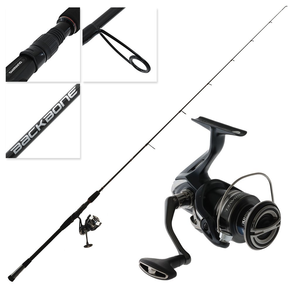 Shimano Miravel C3000 HG Backbone ColtSniper Micro Jig Combo 6ft 3in 6-15lb 1pc