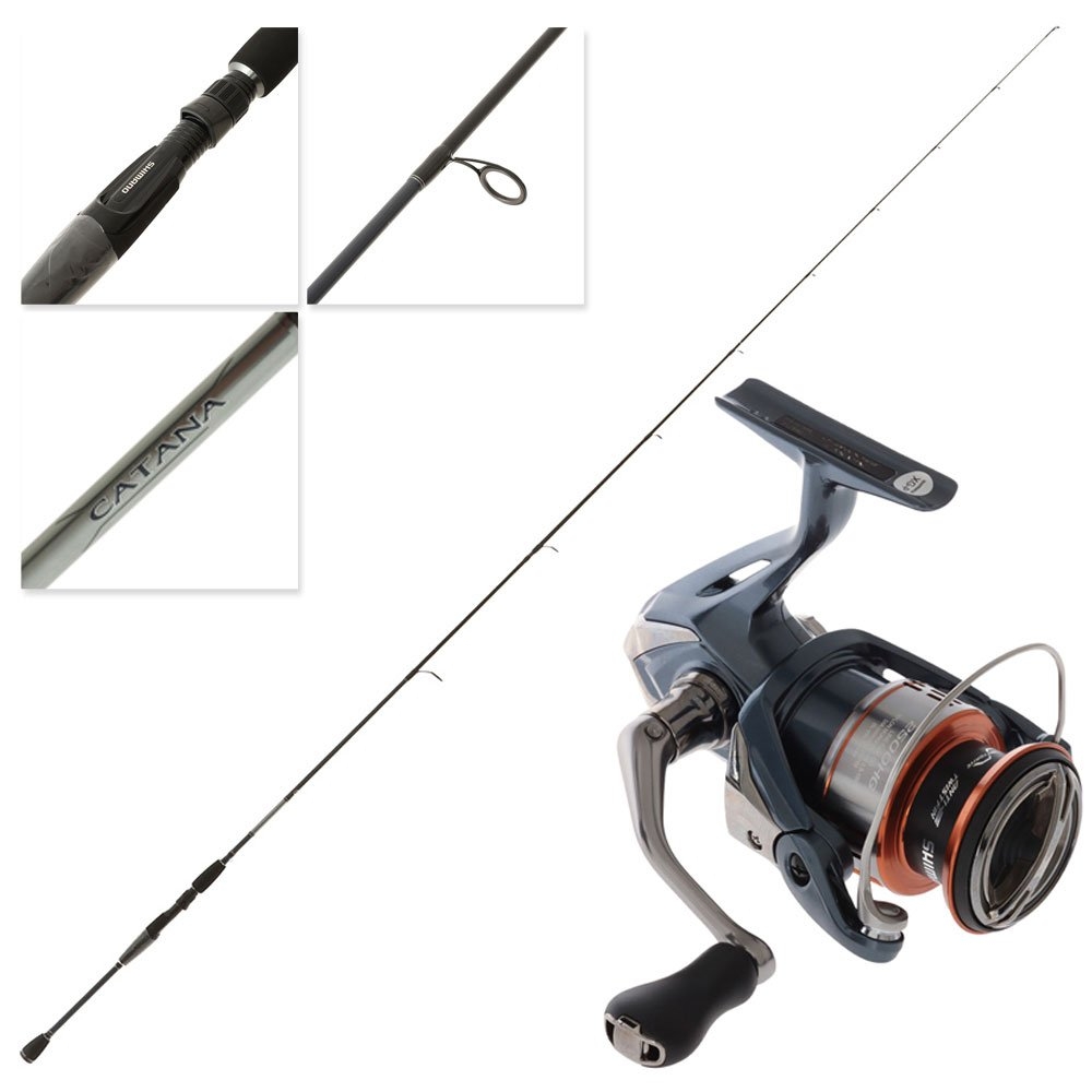 Shimano 25 Nasci 2500 HG FD 25 Catana Egi 3.0 Medium Light Spinning Combo 8ft 3-6kg 2pc
