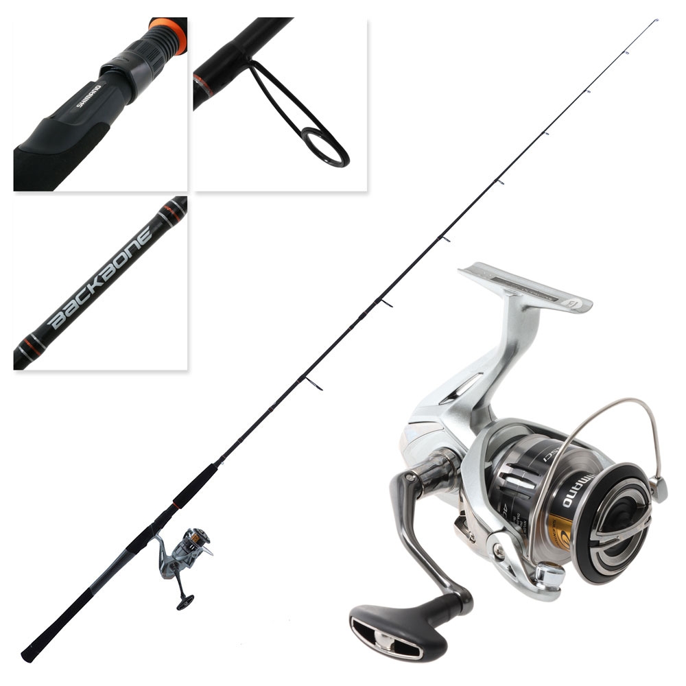 Shimano Nasci 4000XG FC Backbone  Softbait Spin Combo 7ft 5-8kg 2pc