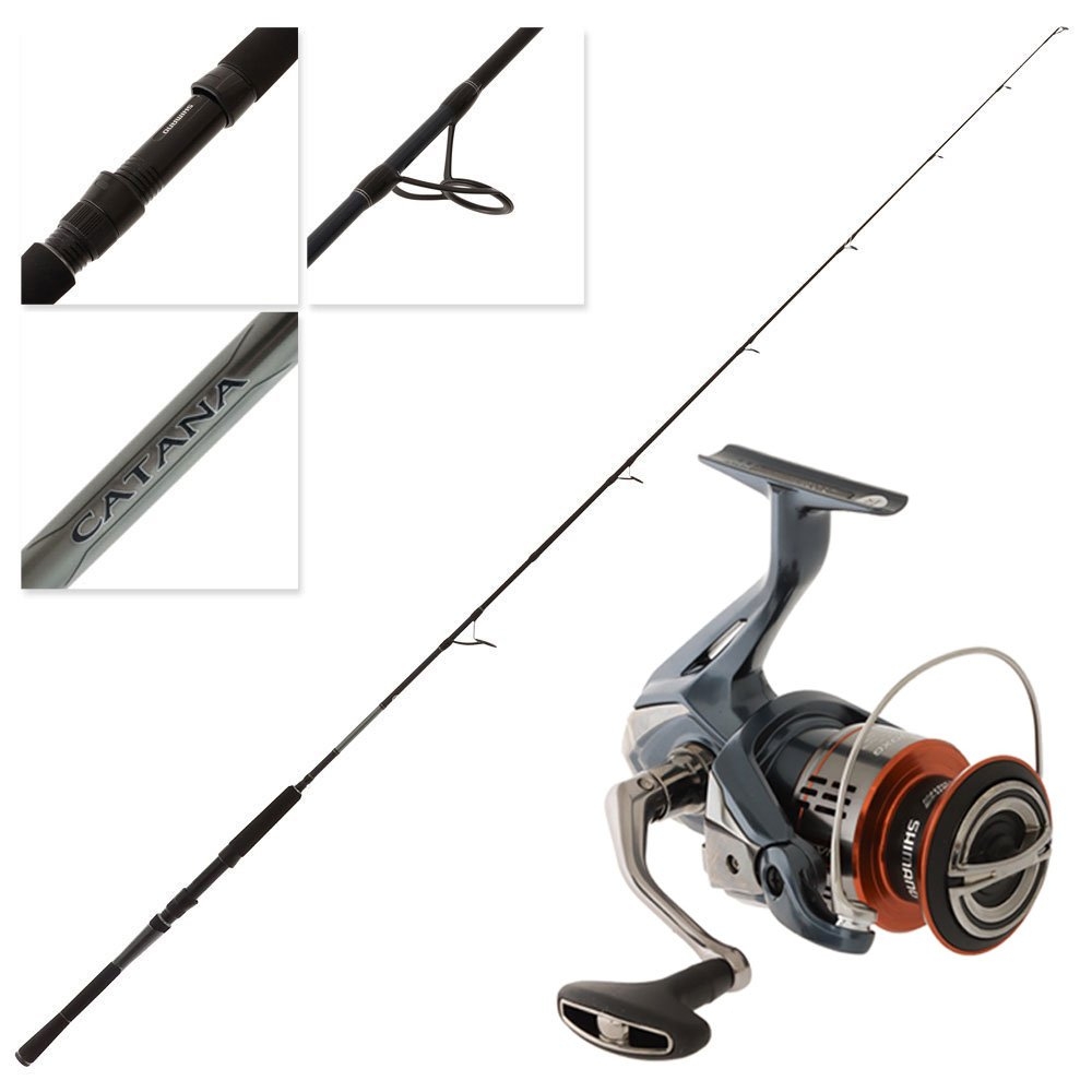 Shimano 25 Nasci 4000 XG FD 25 Catana Medium Heavy Spinning Combo 6ft 3in 4-8kg 2pc