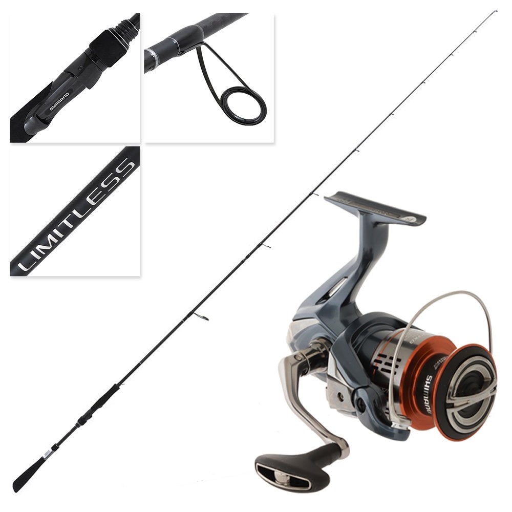 Shimano 25 Nasci 4000 XG FD Limitless MH Inshore Spinning Combo 7ft 6in 4-8kg 2pc