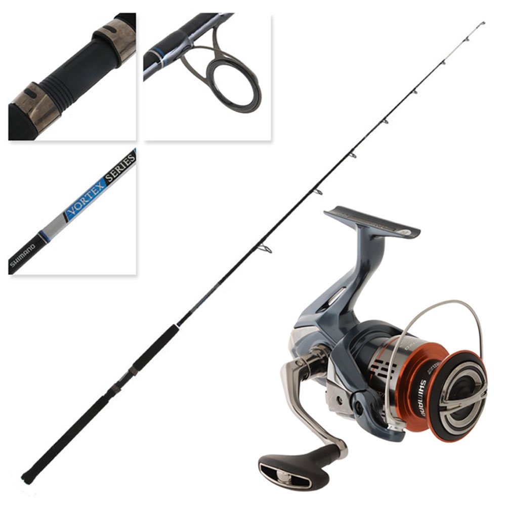 Shimano 25 Nasci 4000 XG FD Vortex Spin Combo 6ft 10in 4-6kg 1pc