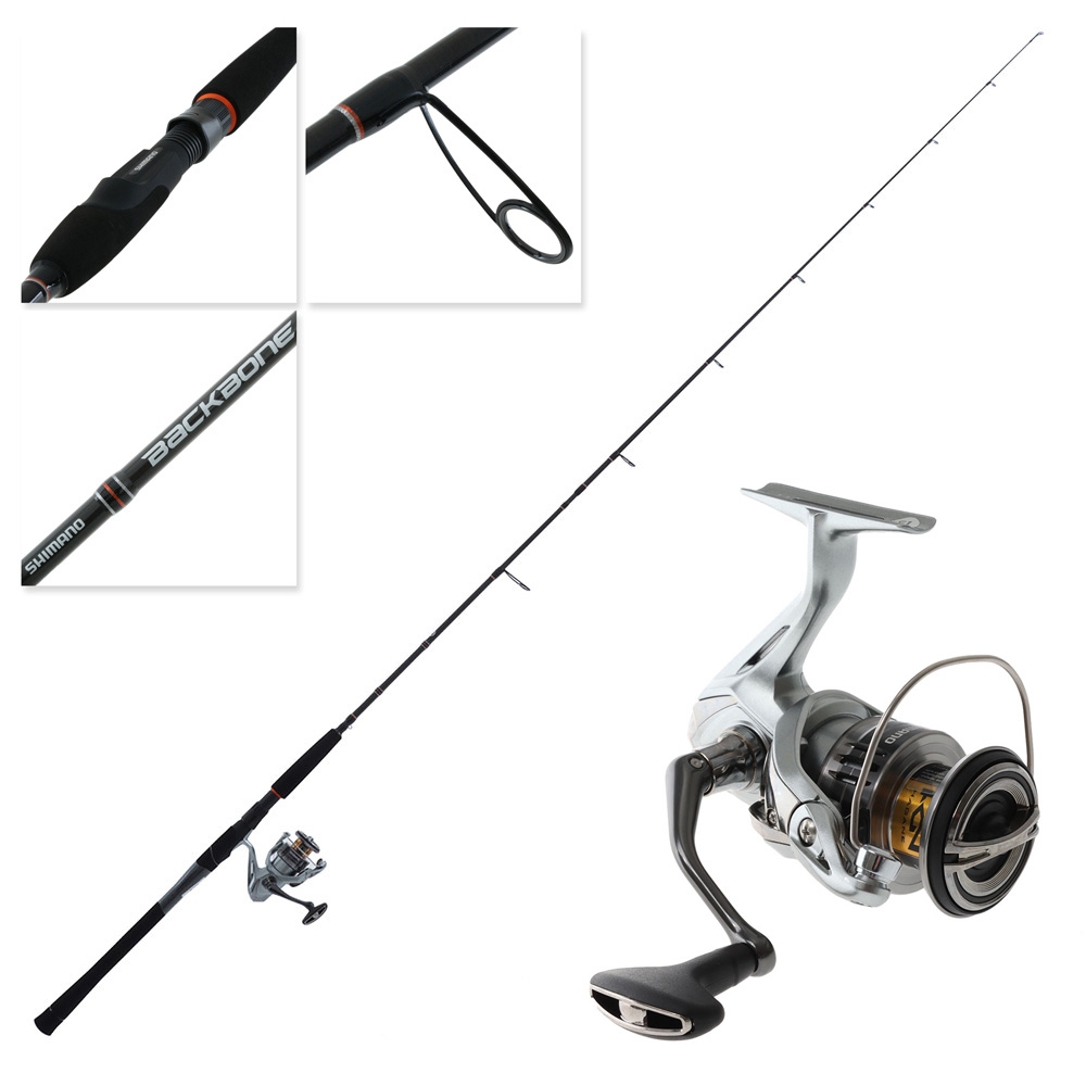 Shimano Nasci C3000HG FC Backbone Softbait Spin Combo 7ft 2in 3-6kg 2pc