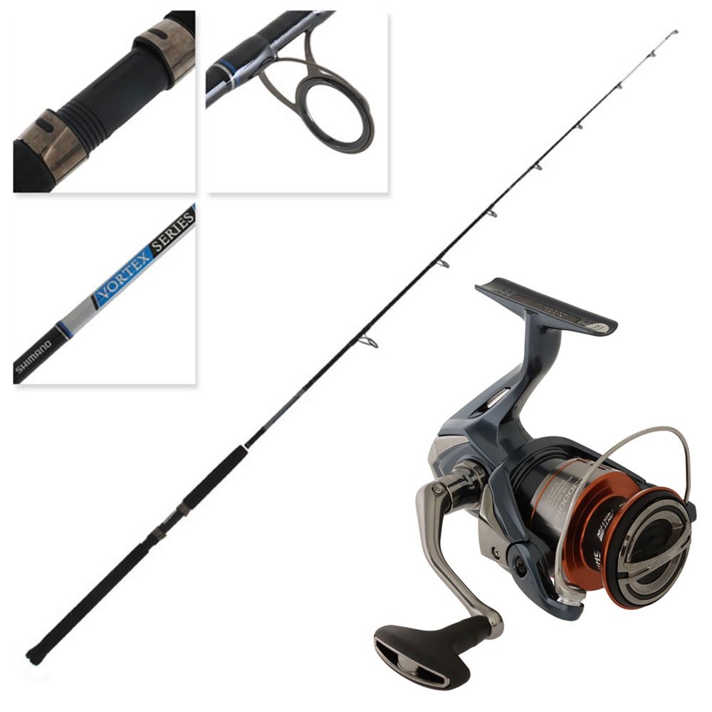 Shimano 25 Nasci C3000 HG FD Vortex Spin Combo 6ft 10in 4-6kg 1pc