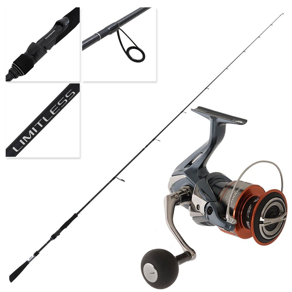 Shimano 25 Nasci C5000 XG FD Limitless Heavy Inshore Spinning Combo 7ft 5-10kg 2pc