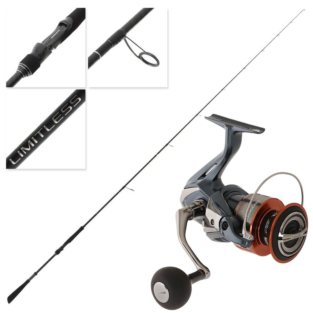 Shimano 25 Nasci C5000 XG FD Limitless Extra Heavy Spinning Combo 7ft 10in 6-12kg 2pc