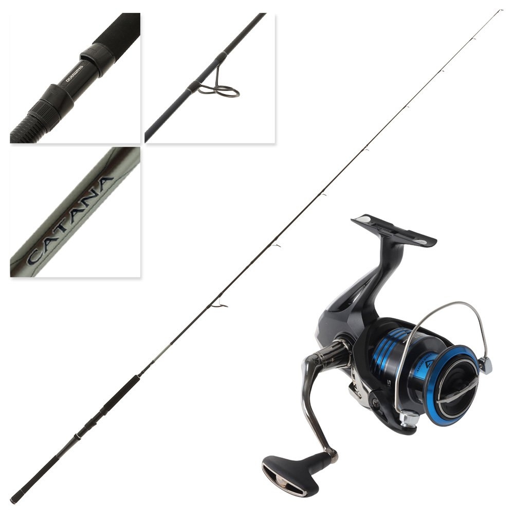 Shimano Nexave FI 4000 HG 25 Catana MH Softbait Combo 7ft 6in 4-8kg 2pc