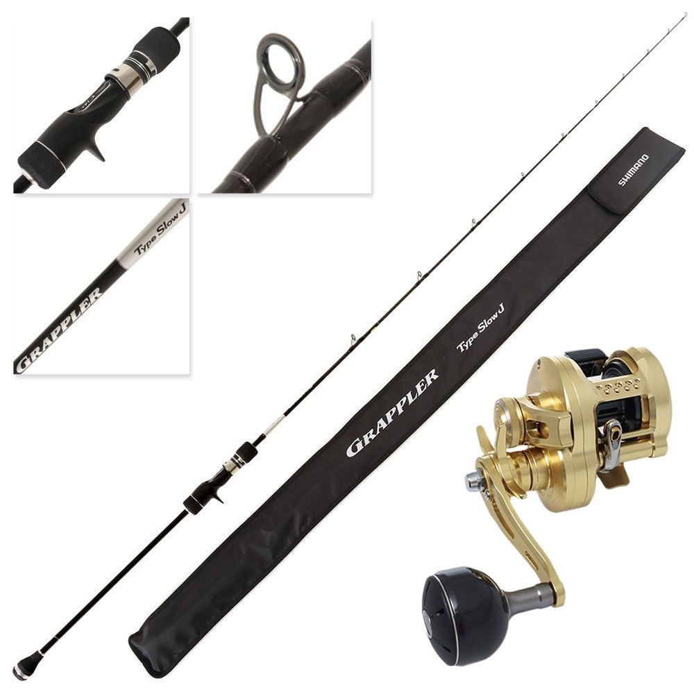 Shimano Ocea Conquest 200HG 25 Grappler Type SJ Slow Jig OH Combo 6ft 6in 260g 2pc