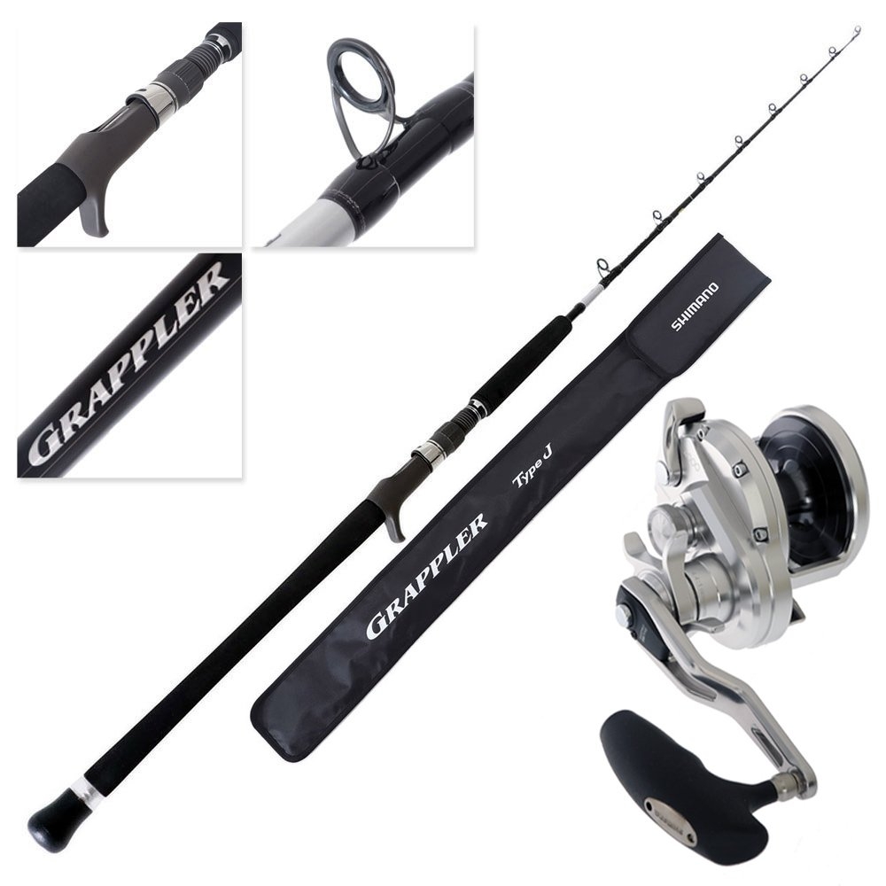 Shimano 20 Ocea Jigger 4000 25 Grappler Type J OH Jig Combo 5ft 3in 400g 2pc