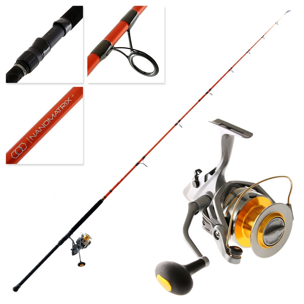Okuma Baitfeeder Avenger 8000 Nano Matrix Plus Rock Combo 8ft 6in 10-15kg 3pc