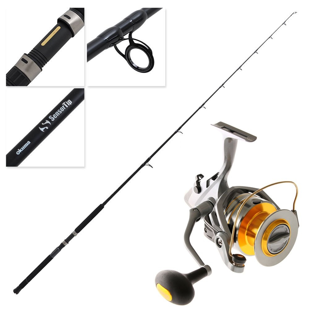 Okuma Baitfeeder Avenger 8000 Sensortip I Boat Spin Combo 7ft 15kg 2pc