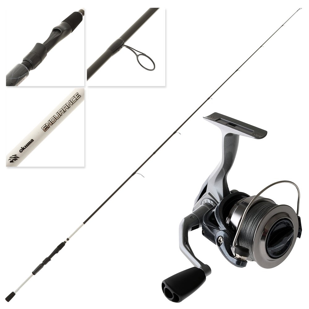 Okuma Azaki 40B Endurance Softbait Spin Combo 7ft 15-40g 2pc