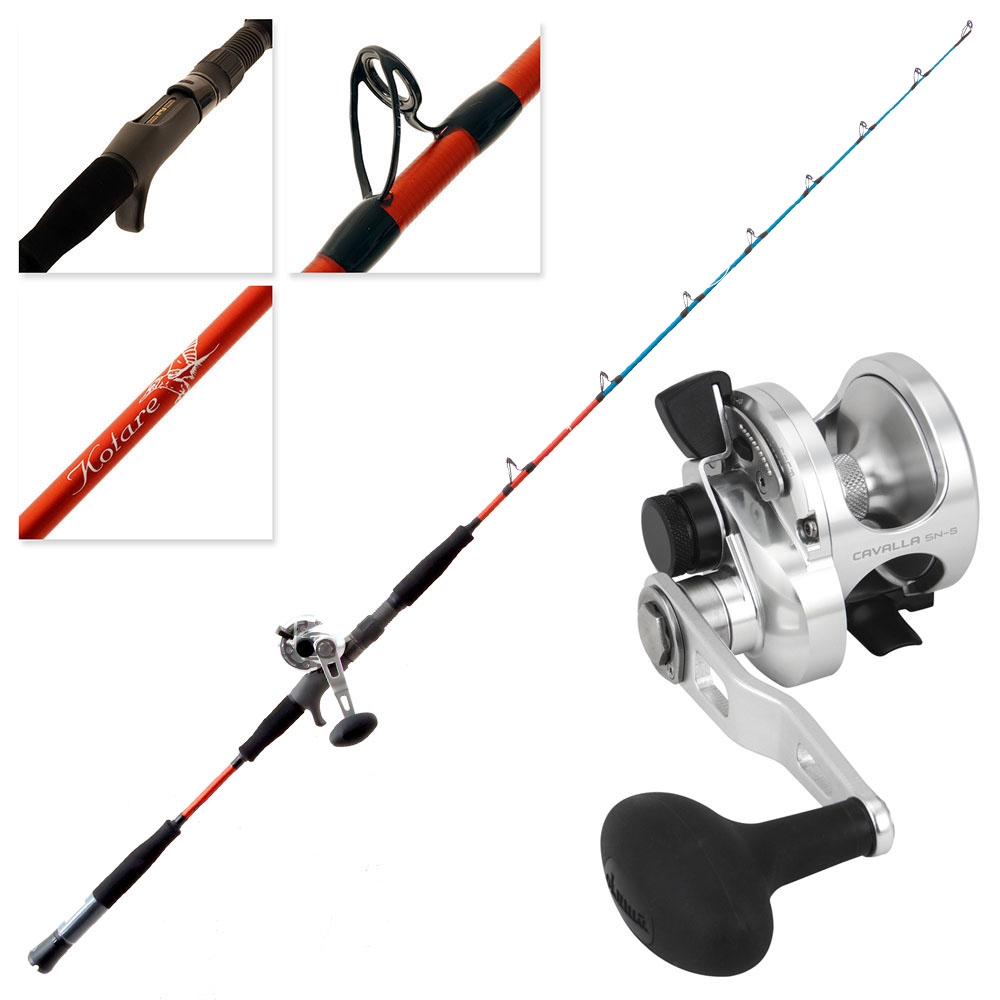 Okuma Cavalla 5 4BB Kotare Jigging Combo 5ft 3in 150-300g 1pc
