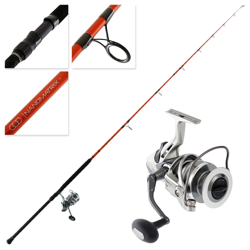 Okuma Coronado CDX 60 Nano Matrix Plus Landbased Combo 8ft 6in 10-15kg 3pc