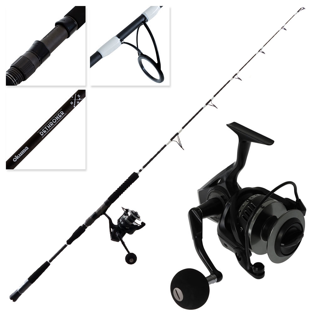 Okuma Cedros 14000 Adventure Dethroner Jigging Combo 5ft 3in 200-350g 1pc