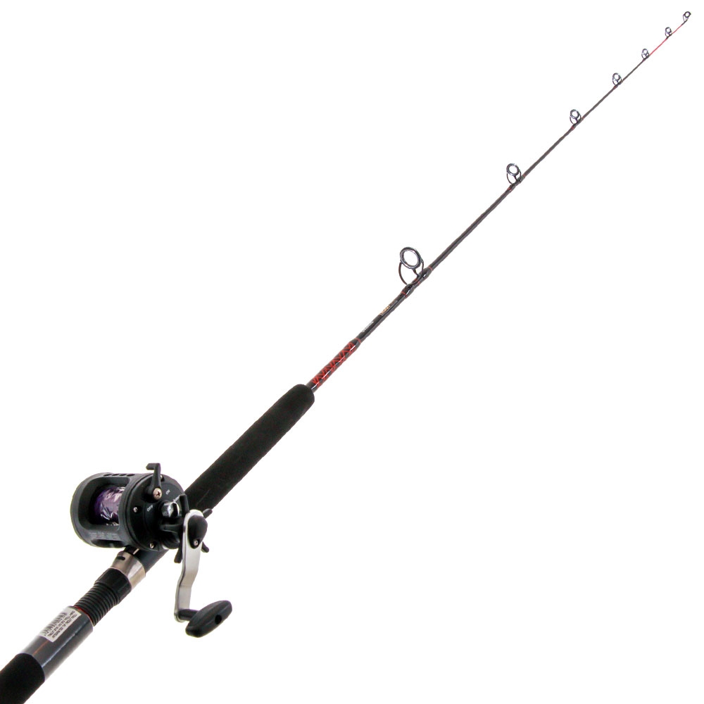 Okuma Classic XT 200L Levelwind Trout Stik Trolling Combo with Leadline 6ft 4-6kg 1pc 