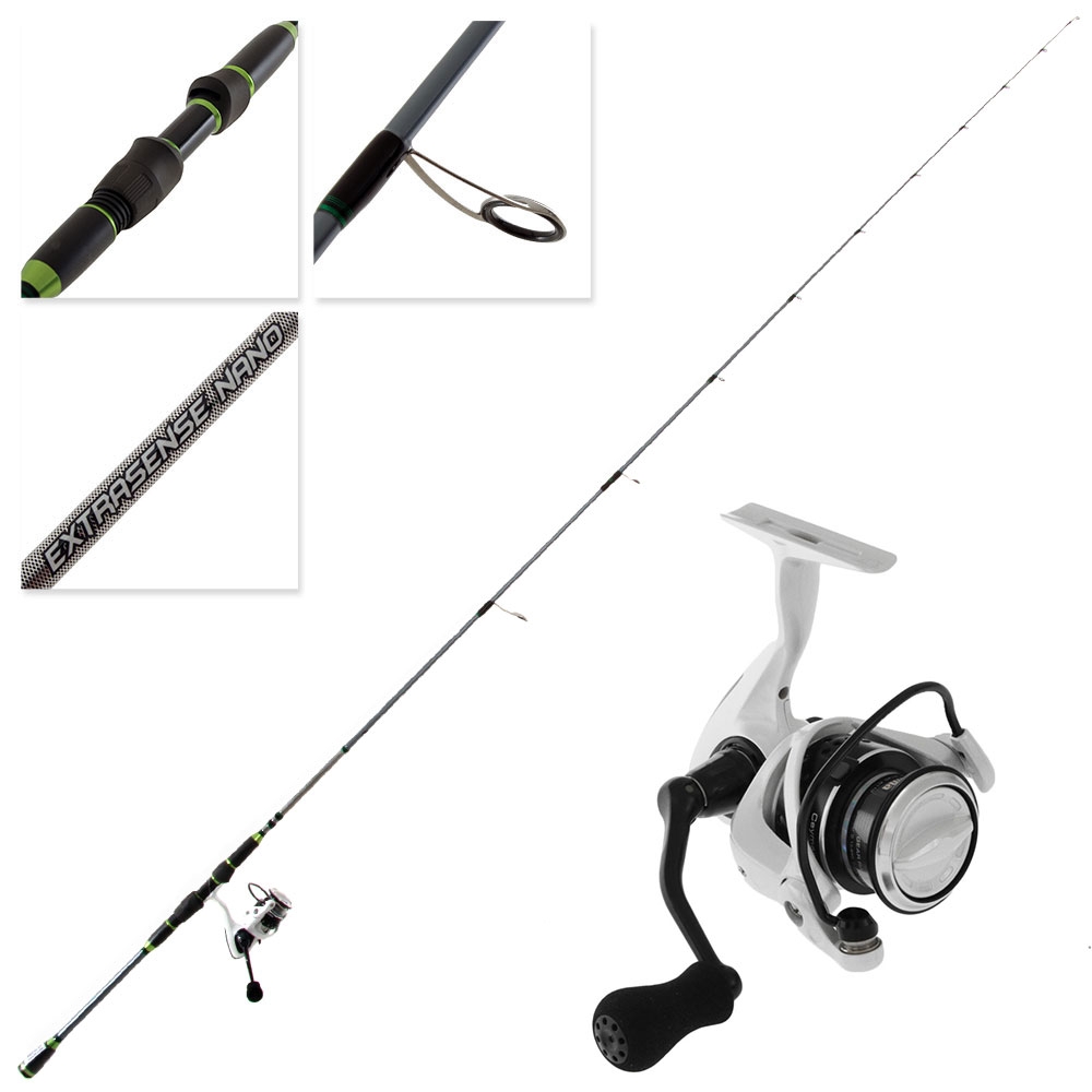 Okuma Ceymar 25 Extrasense Nano Freshwater Spin Combo 7ft 9in 3-10g 2pc