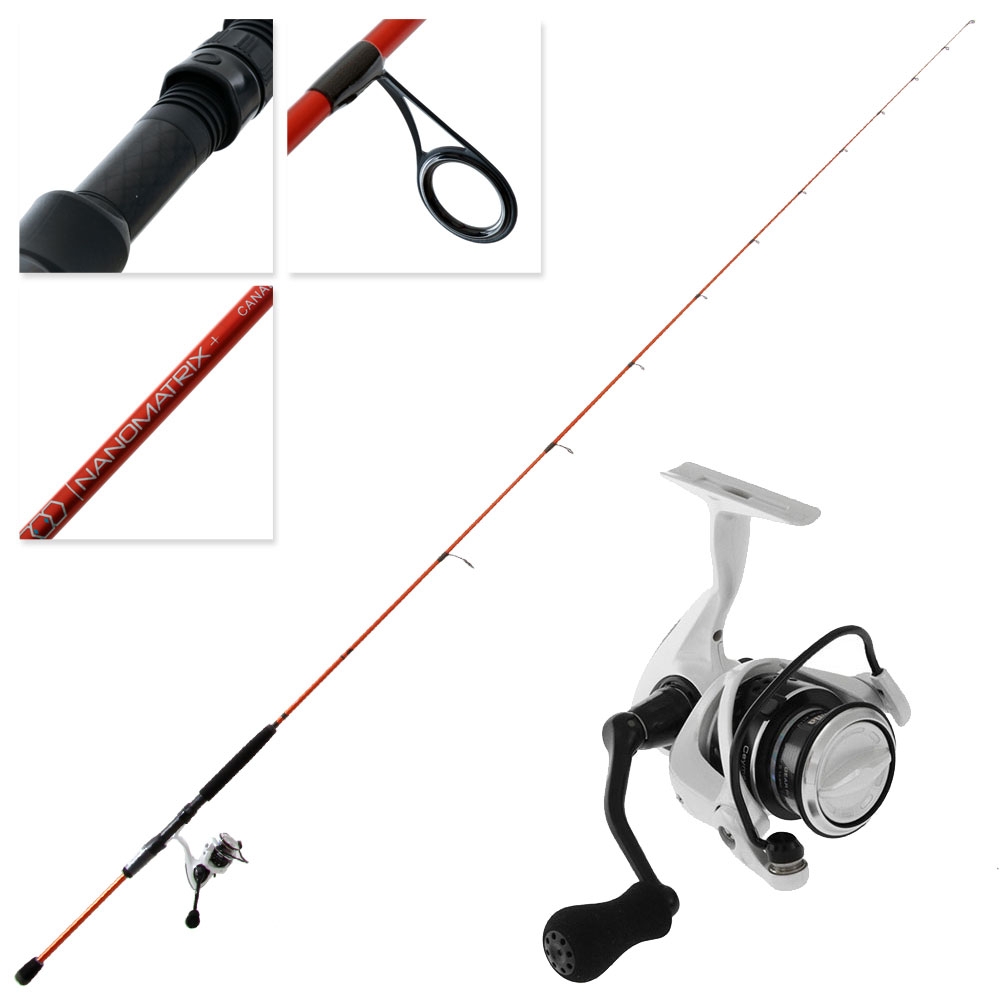 Okuma Ceymar 25 Nano Matrix Plus Light Canal Spin Combo 8ft 3in 3-6kg 2pc