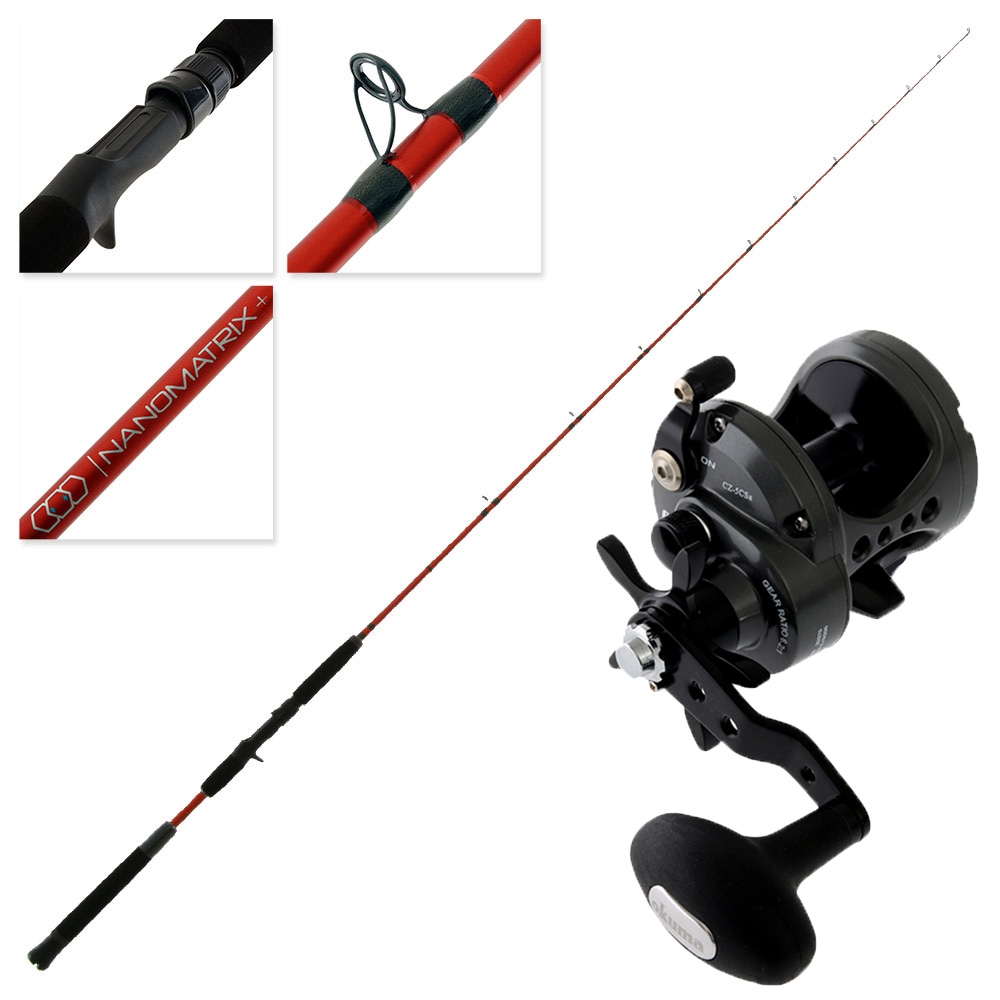 Okuma Cortez CZ-5CS Nano Matrix Plus Slow Jig Combo 7ft 8-10kg 1pc