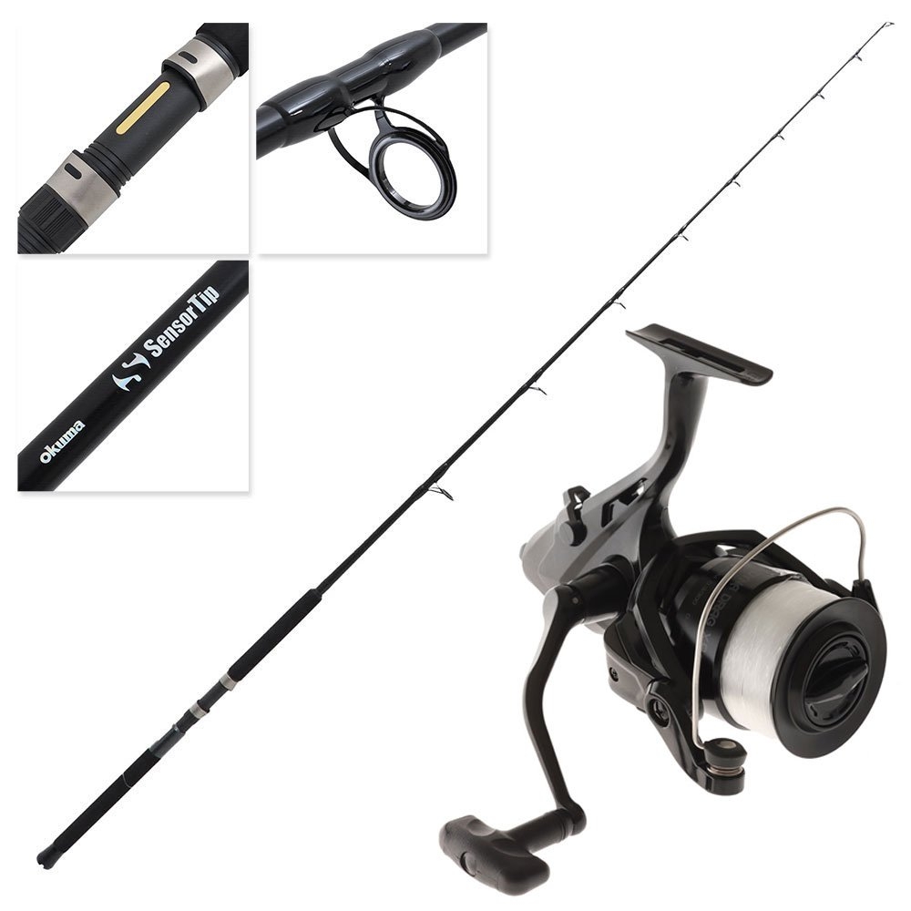Okuma Dyna Drag XP 6000 Sensortip I Boat Spin Combo with Line 6ft 6in 10kg 2pc