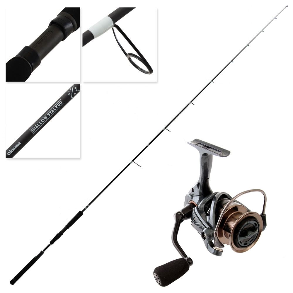 Okuma Epixor XT 40 Shallow Stalker Softbait Combo 7ft 6in 6-10kg 2pc