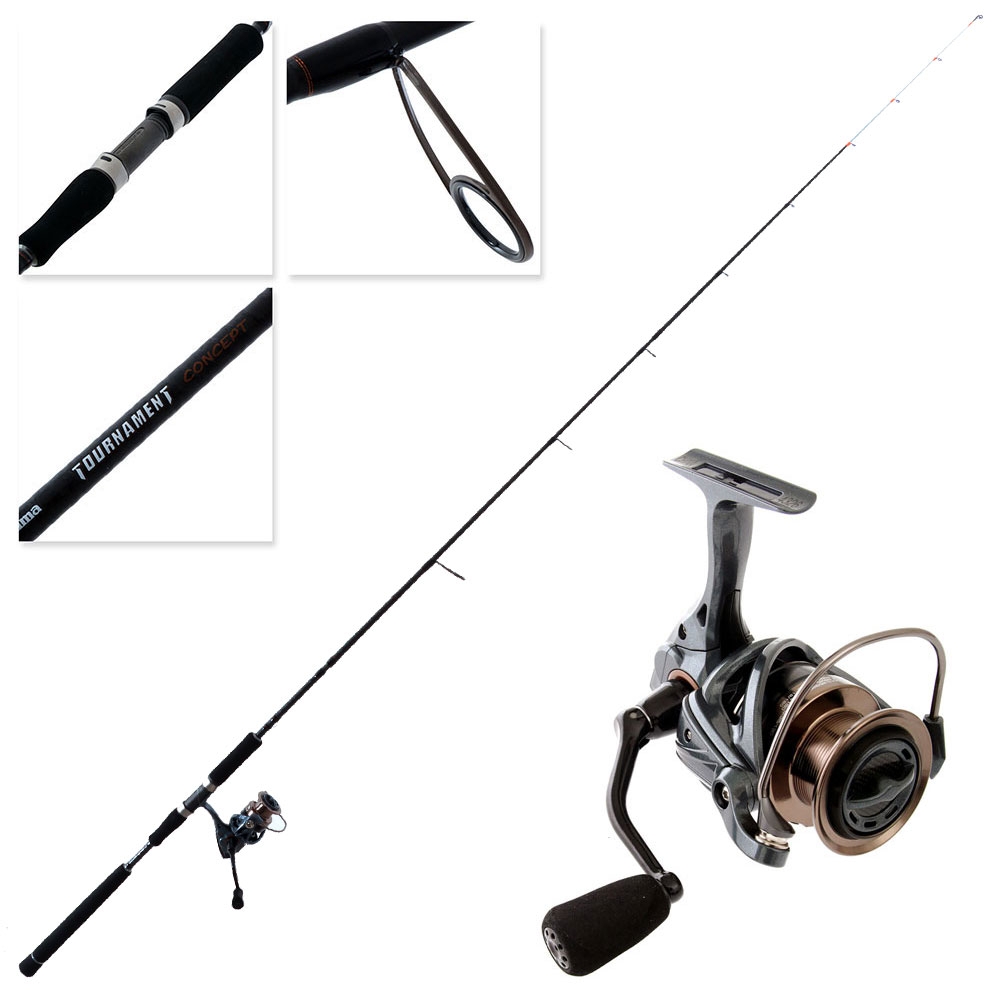 Okuma Epixor XT 40 Tournament Concept Softbait Combo 7ft 6in 8-12kg 3pc