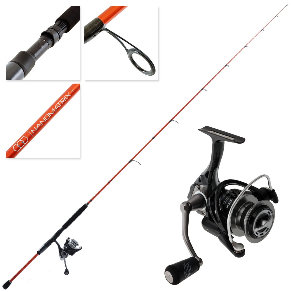 Okuma ITX 4000 Nano Matrix Plus Softbait Combo 7ft 8-12kg 2pc