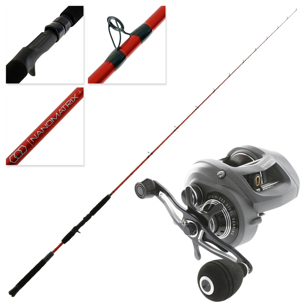 Okuma Komodo SS364 Nano Matrix Plus Slow Jig Combo 7ft 8-10kg 1pc