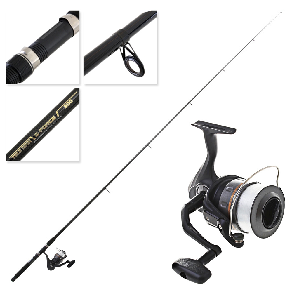 Okuma Revenger 80 G-Force Telescopic Travel Surf Combo with Line 12ft 20-60g