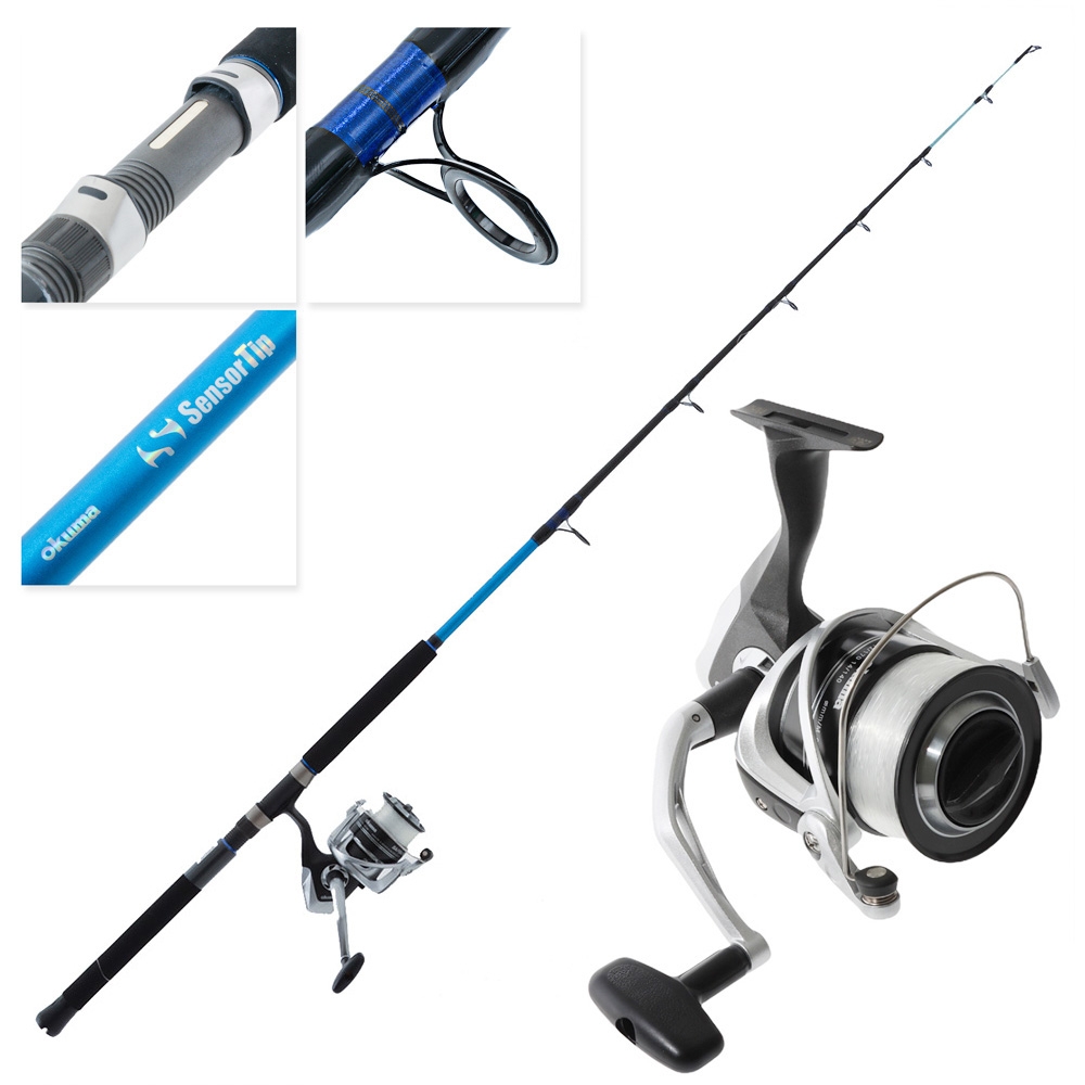 Okuma Safina 14000 Sensor Tip Spinning Charter Boat Combo 5ft 6in 15-24kg 1pc