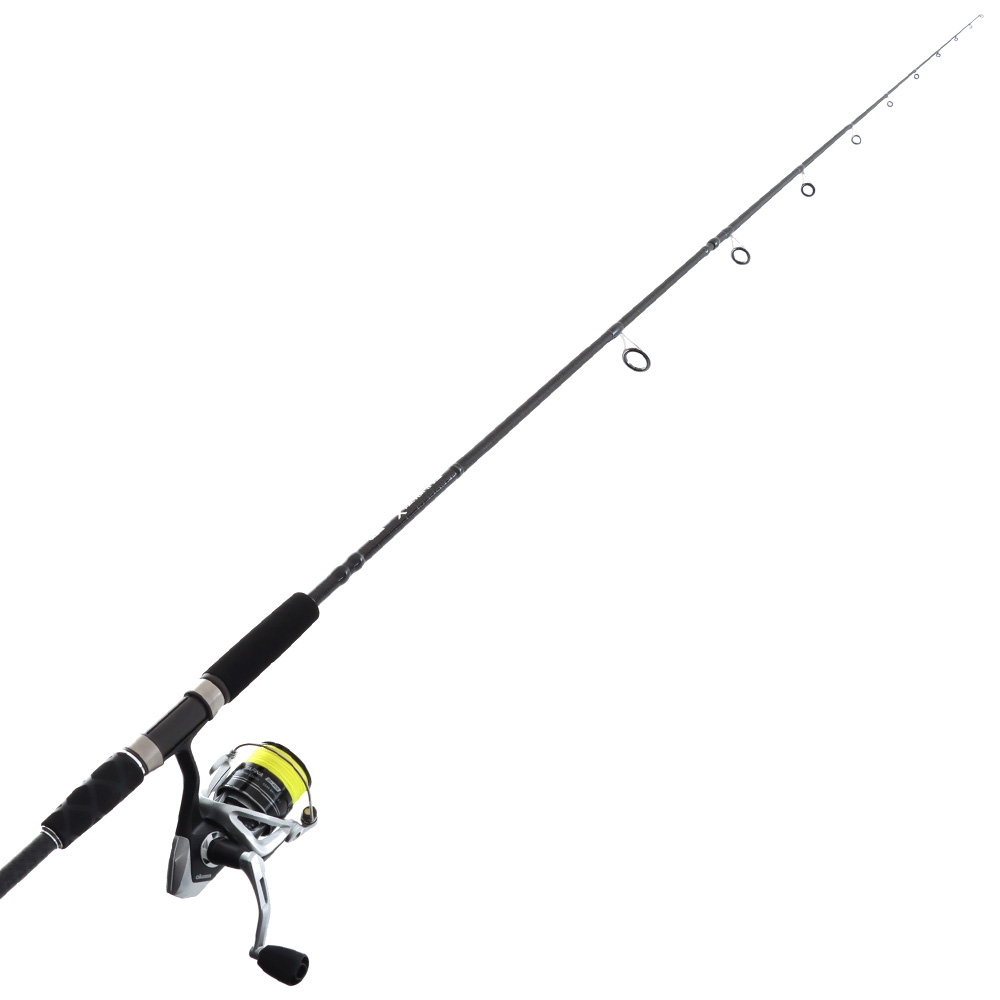 Okuma Safina 4000 X-Factor II Slim Inshore Spin Combo with 20lb Braid 9ft 6-10kg 2pc