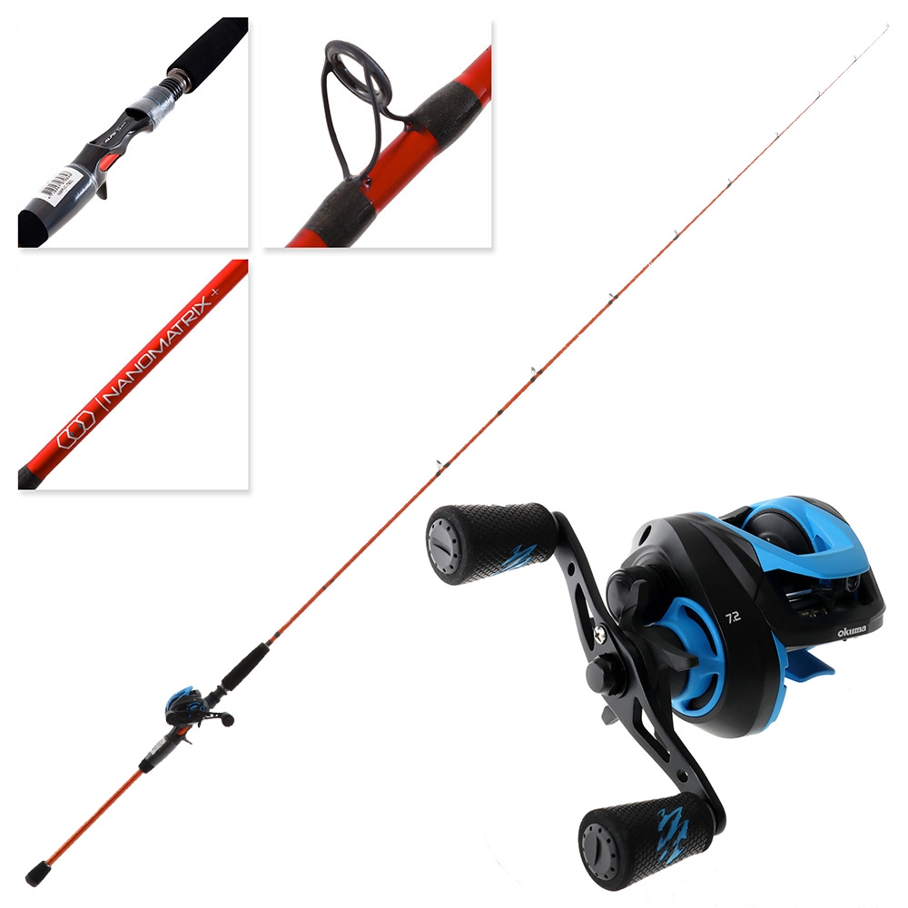 Okuma Serrano 100HA  Nano Matrix Plus Freshwater Combo 7ft 9in 3-15g 3-6kg 2pc
