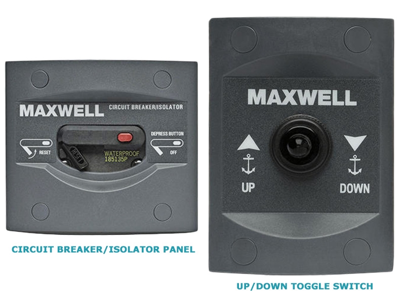 Maxwell RC6 Anchor Winch Kit 12V 500W