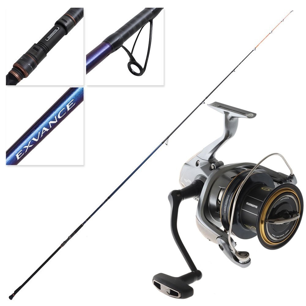 Shimano Power Aero 14000 XSC Surf Exvance MH Spinning Surf Combo 13ft 6in 10-15kg 3pc