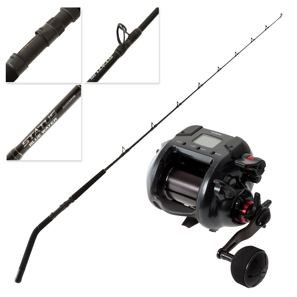 Shimano Plays 4000A Electric Status Bluewater Bent Butt Electric Deep Drop Combo 6ft 15-24kg 2pc