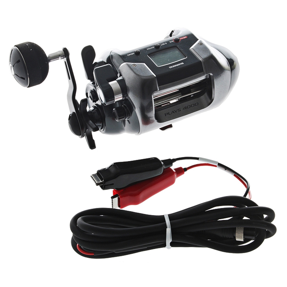 Shimano DDM Plays 4000 Vortex Deepwater Electric Combo with Braid 5ft 7in 15-24kg 1pc