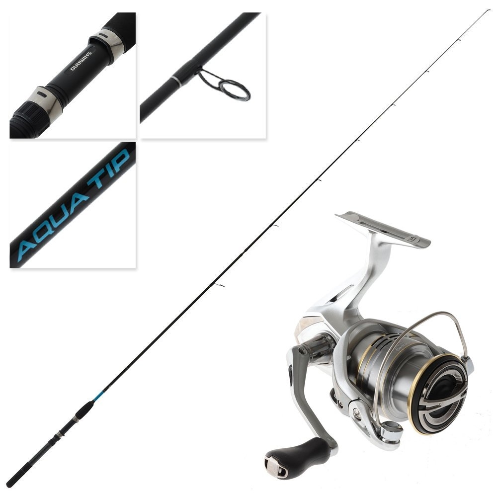 Shimano 23 Sedona FJ 2500HG 25 Aquatip Graphite Spin Combo 7ft 3-6kg 2pc