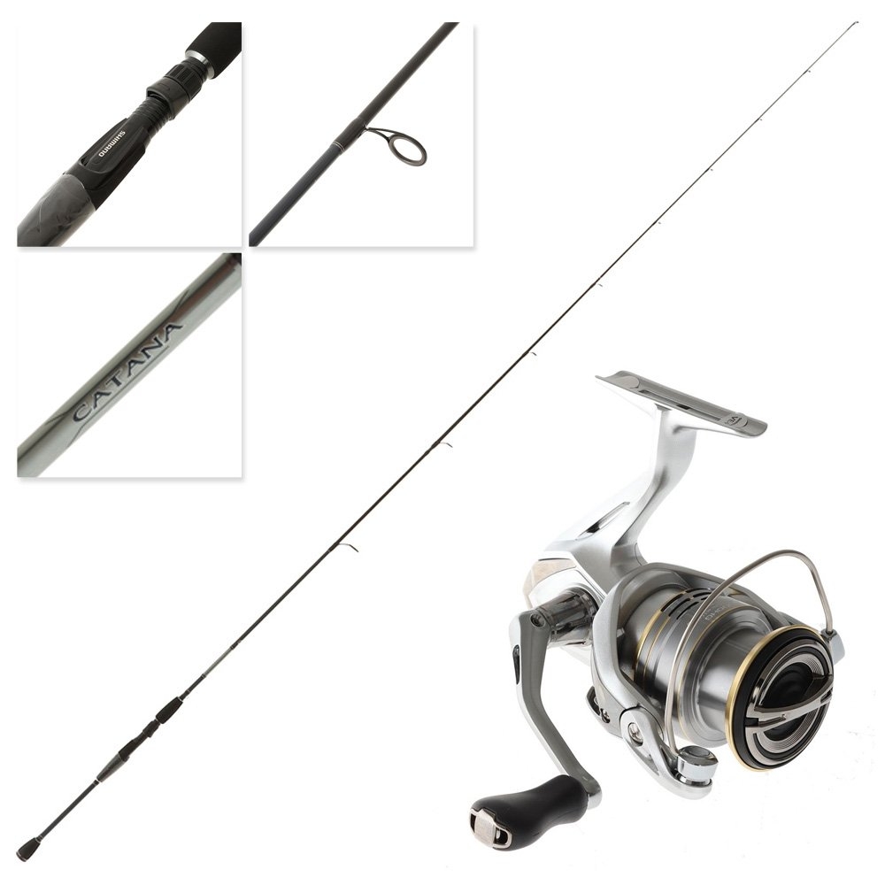 Shimano 23 Sedona FJ 2500HG 25 Catana Egi Squid Combo 8ft 3-6kg 2pc